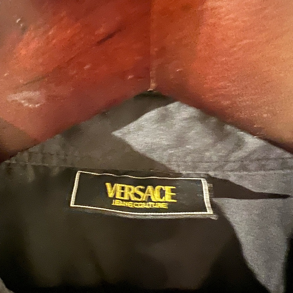 VERSACE button up shirt Size Large - Picture 2 of 3